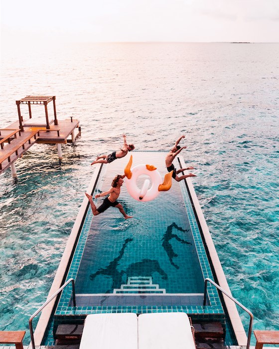 Deluxe InOcean Pool Villa at Angsana Velavaru, view 3
